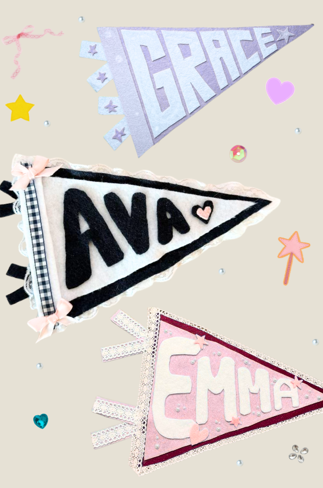Felt Pennants Workshop